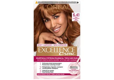Matu krāsa L'OREAL EXCELLENCE 6.41