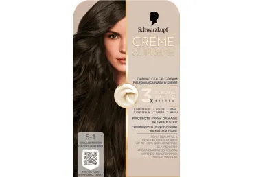 Matu krāsa SCHWARZKOPF CREME SUPREME 5-1