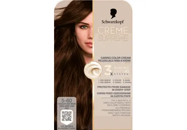 Matu krāsa SCHWARZKOPF CREME SUPREME 5-60