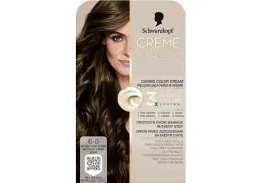 Matu krāsa SCHWARZKOPF CREME SUPREME 6-0