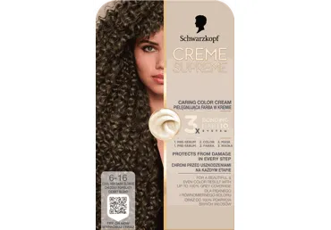 Matu krāsa SCHWARZKOPF CREME SUPREME 6-16