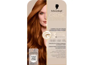 Matu krāsa SCHWARZKOPF CREME SUPREME 7-7