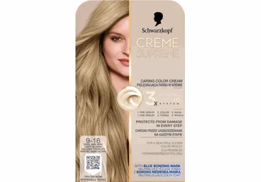 Matu krāsa SCHWARZKOPF CREME SUPREME 9-16