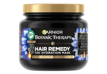 Matu maska GARNIER BT Charcoal 340ml