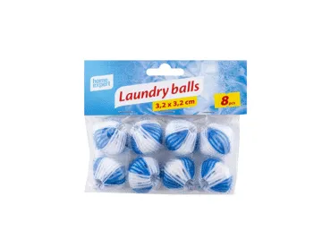 Mazgāšanas bumbiņas 8gab.3,2x3,2 cm