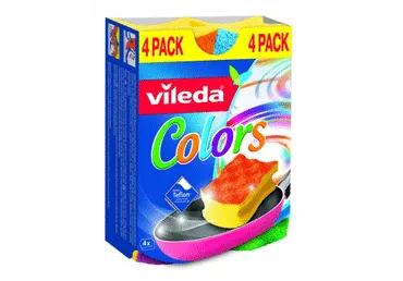 Mazgāšanas sūkļi VILEDA PURACTIVE 4gab.
