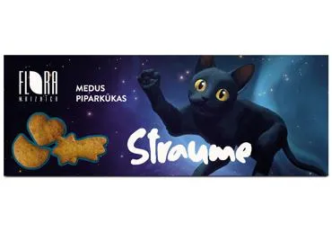Medus piparkūkas Flora Straume 120g