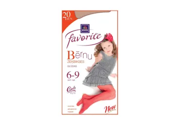 Meiteņu zeķbikses FAVORITE 20 51102 6-9 gadiem