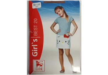 Meiteņu zeķbikses LION 5291 bēšas 98-116