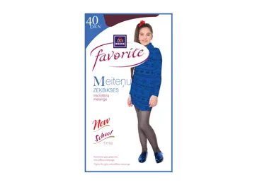 Meiteņu zeķu bikses FAVORITE microfibra 40 den 9-10