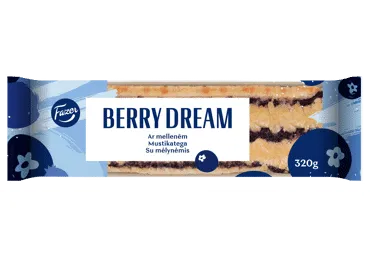 Melleņu drumstalu kūka FAZER 320g