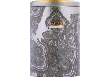 Melnā tēja BASILUR Earl Grey 100g metāla bundžā