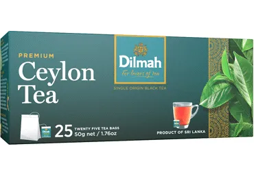 Melnā tēja Dilmah premium 25x2g