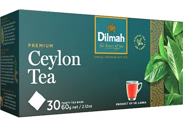 Melnā tēja DILMAH Premium 30x2g