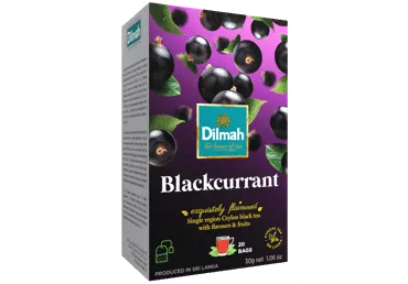 Melnā tēja DILMAH upeņu 20x1,5g