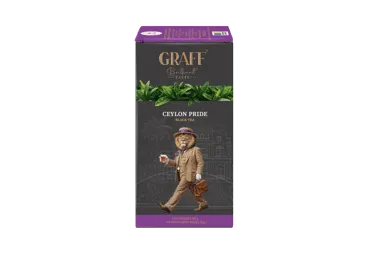 Melnā tēja GRAFF Ceylon Pride 20x2g
