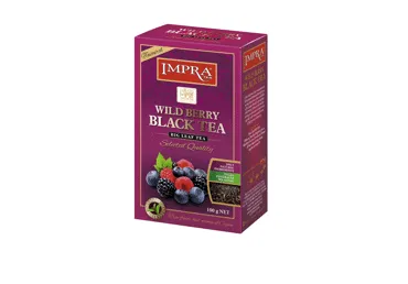 Melnā tēja IMPRA Wild Berry 100g