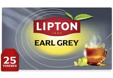 Melnā tēja LIPTON Earl Grey 25x1,5g