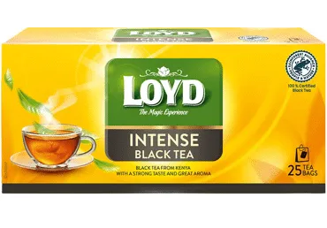Melnā tēja LOYD Intense 25x2g