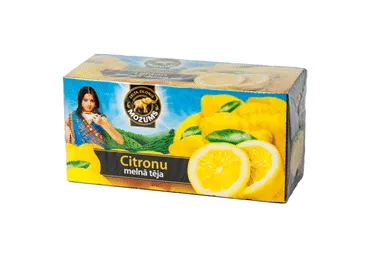 Melnā tēja MOŽUMS citronu 20x1.5g