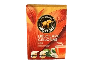 Melnā tēja MOŽUMS Lielo lapu 100g