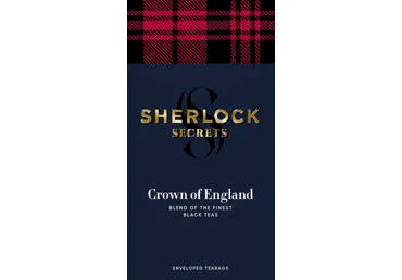 Melnā tēja SHERLOCK SECRETS Crown of England 22x2g