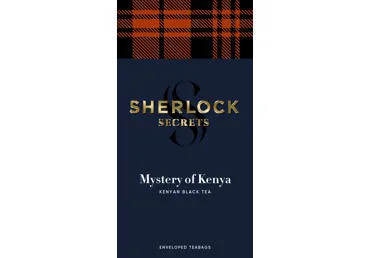 Melnā tēja SHERLOCK SECRETS Mystery of Kenya 22x2g