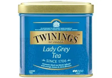 Melnā tēja TWININGS Lady Grey 100g