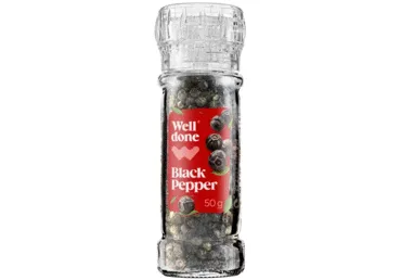 Melno piparu dzirnaviņas WELL DONE 50g