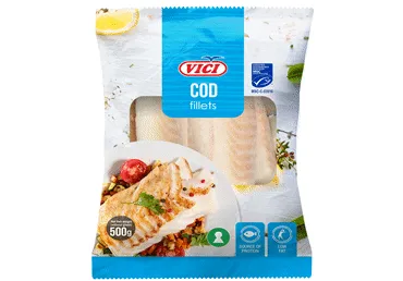 Mencas filejas VIČI saldētas 500g