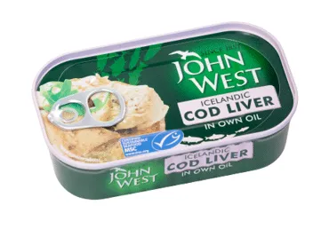 Mencu aknas savā eļļā JOHN WEST 121g