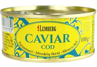 Mencu ikri LEMBERG pasterizēti 100g