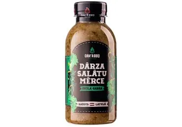 Mērce dārza salātu OAK'A BBQ 370g