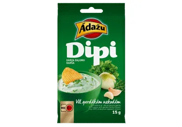 Mērcīte ĀDAŽU Dipi dārza zaļumi 15g