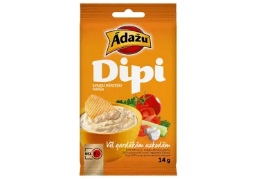 Mērcīte čipsiem Ādažu Dipi ar dārzeņiem 14g