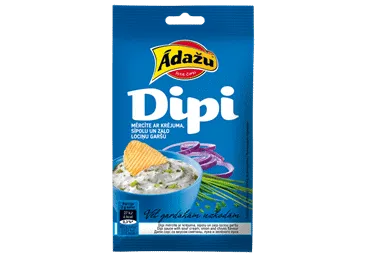 Ādažu Čipsi Dipi Krējums/Sīpoli 15g*20