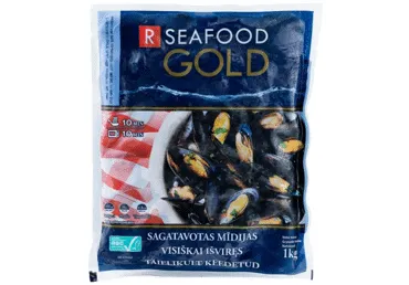 Mīdijas zilās RSEAFOOD 40-60 1kg