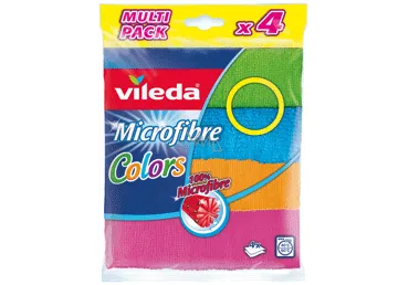 Mikrošķiedras drāniņas VILEDA Colors4gab