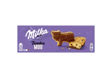 Mīkstā kūka MILKA ar šokolādes gabaliņiem 140g