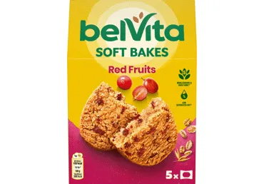 Mīkstie pilngraudu cepumi ar ogām BELVITA 250g