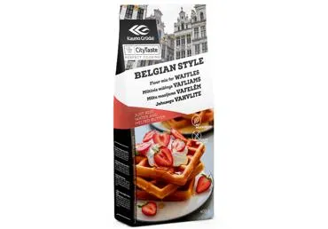 Miltu maisījums beļģu vafelēm CITY TASTE 400g