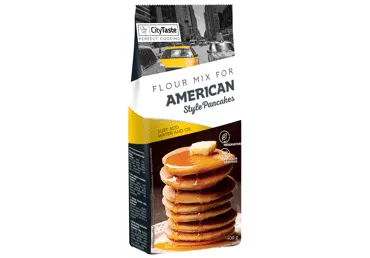 Miltu maisījums CITY TASTE Amerikāņu pankūkām 400g