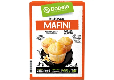 Miltu maisījums Dobele mafini 450g