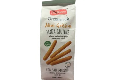 Mini Grissini bez glutēna PIU BUONO 100g