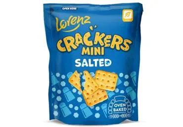 Mini krekeri ar sāli LORENZ 100g