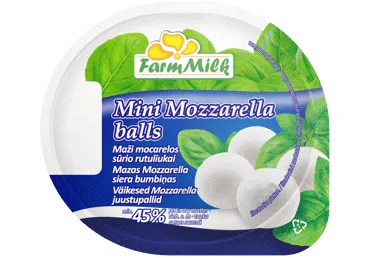 Mini Mozzarella siers FARM  MILK 125g