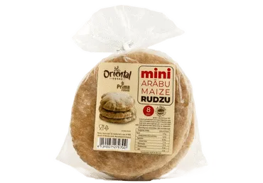 Mini rudzu maize Arābu 320g