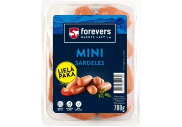 Sardeles minī Forevers 700g