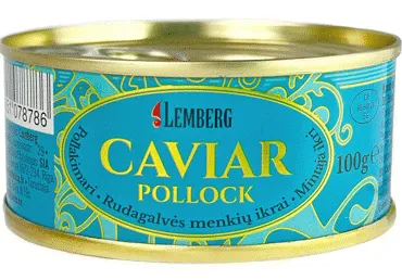 Mintaja ikri LEMBERG pasterizēti 100g