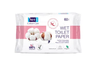 Mitrais tualetes papīrs BELLA N1 60gab.